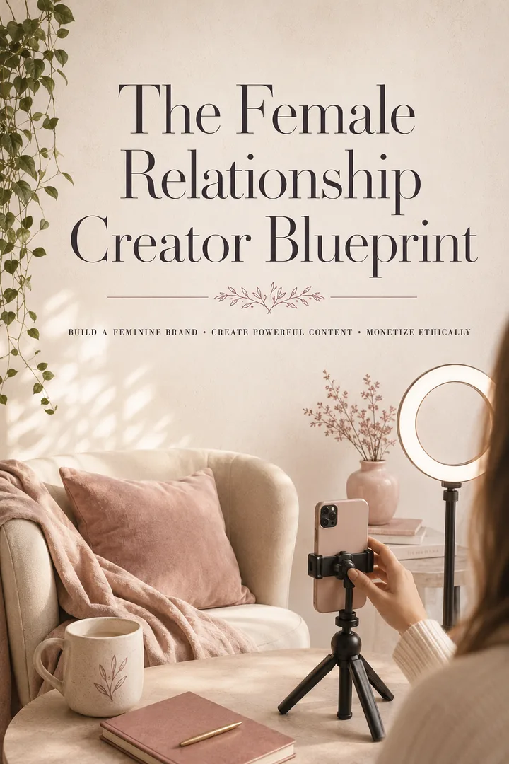 The Female Relationship Creator Blueprint — cover